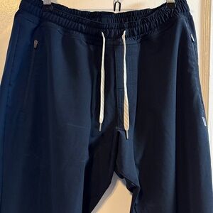 Men's Navy Jogger Pants